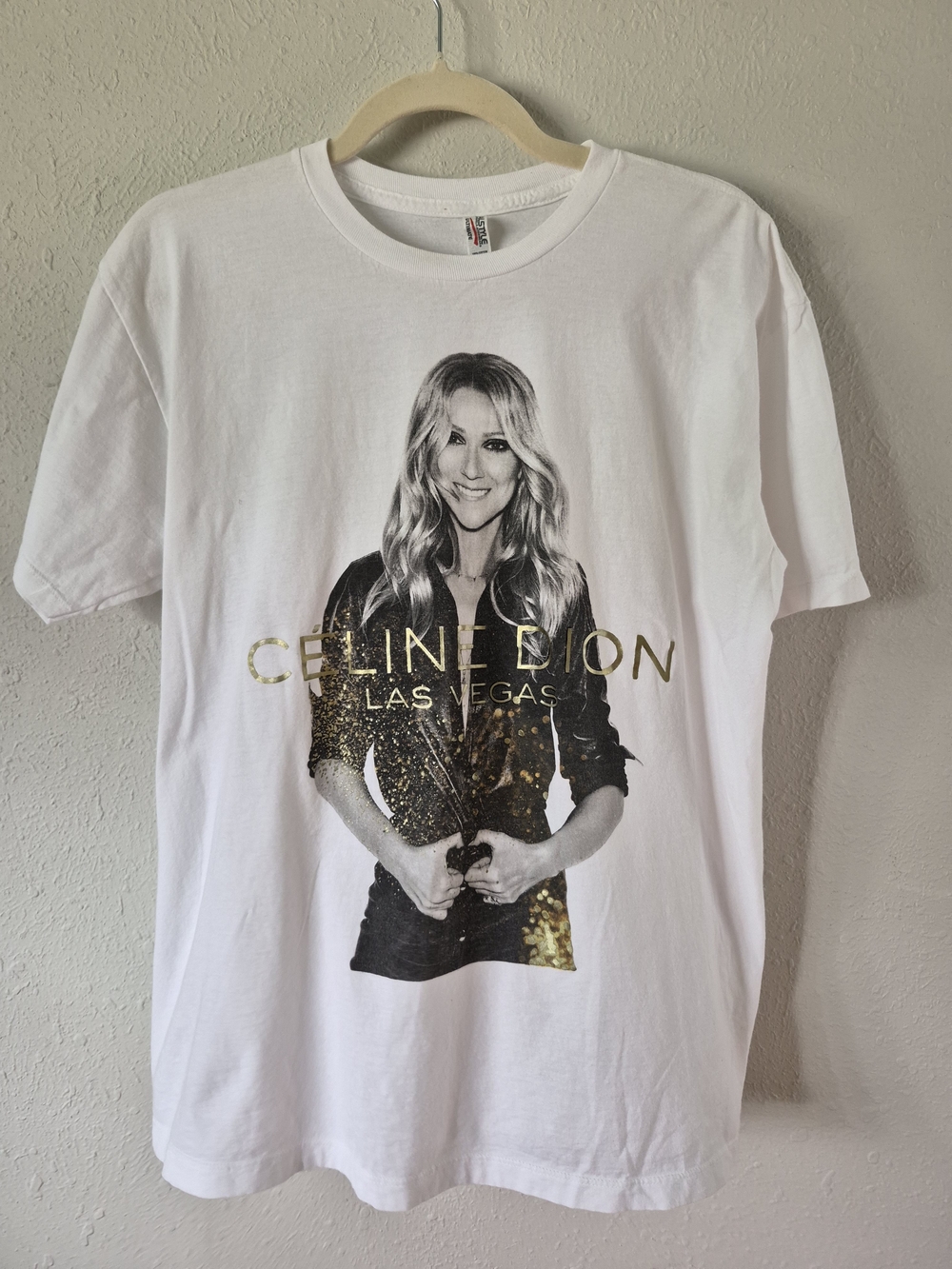 Celine Dion Las 2017 Las Vegas Colosseum Tee With Songlist Size L